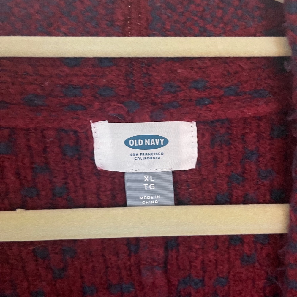 Old Navy Geometric Pattern Open Cardigan - image 3